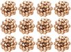 The Gift Wrap Company 12 Count Decoratieve Matte Strikken, Groot, Goud