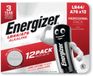 Energizer LR44 / A76 Knoopcel Batterij - 12 Stuks - Lithium Batterijen - 1.5V