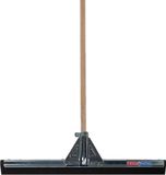 Talen Tools racloir de sol/douche - métal/caoutchouc robuste 55 cm - manche en bois épais 140 cm
