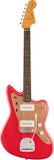 Fender LTD Vintera II Road Worn 50's Jazzmaster, Fiesta Red RW - Elektrische gitaar - rood