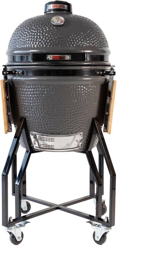 Grill Guru Kamado Barbecue Original Large ø47cm - Grijs - Compleet