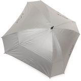 JuCad Paraplu de golf résistant au vent, argent