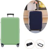 RUIJINGER Housse de valise - Protecteur de valise - Housse de valise élastique avec fermeture éclair - Housse de protection pour valise - Housse de protection - Housse de bagage lavable - Protecteur de valise - Housse de protection pour valise de voyage - Housse de valise anti-rayures - Housse de protection de valise (70-73 cm) - Turquoise