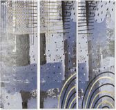 DKD Home Decor Abstract Modern Schilderij (40 x 2,8 x 120 cm)