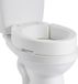 VEVOR Toiletbrilverhoger (Draagvermogen 136 Kg) met Een Hefhoogte van 88,9 mm, Verhoogde Toiletbril met Vergrote Opening voor Ouderen, Verlengde Toiletpotten