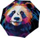 doppler Paraplu Modern.Art Long Automatic Panda Kleurrijke