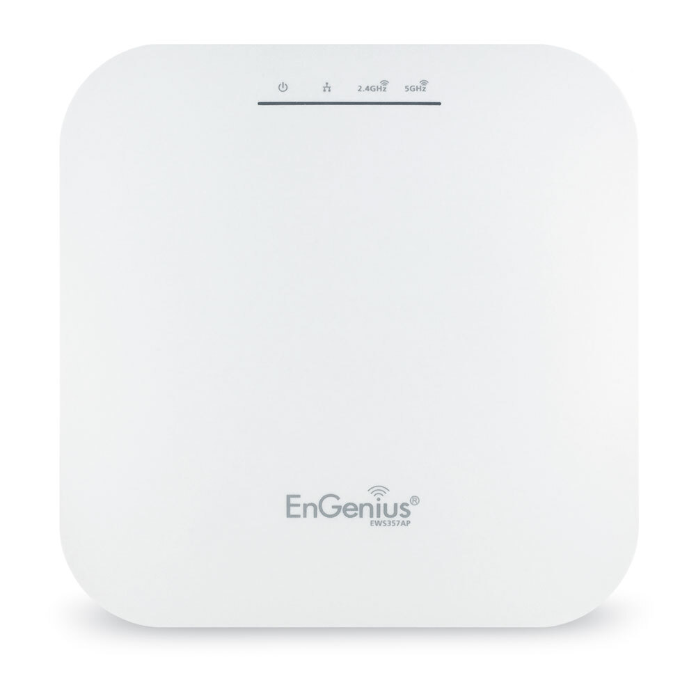 Engenius EWS357AP WiFi 6 Managed AP Indoor Dual Band 11ax 574+1200Mbps 2T2R GbE PoE.af 3dBi ia