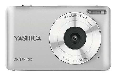 YASHICA DigiPix 100 - Zilver - Compact Camera - 44 Megapixel - Full HD