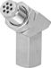 OEM Bol 45 ° Schuine Zuurstof Sensor Adapter Extender Spacer M18x1.5 Draad Katalysator Voor Auto
