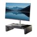 Fellowes Everyday Plus Monitorstandaard - 3-voudig in hoogte verstelbaar met opbergruimte - Ergonomische standaard voor laptop, pc, iMac - Max. gewicht 18 kg - Zwart