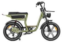 V20 Comfort - Elektrische Fatbike incl. kettingslot - 20 inch - 250W motor - Actieradius tot 60 km - 7 versnellingen - Hydraulische schijfremmen - 720Wh accu - Groen