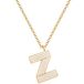 Glanzstücke München Schakelketting Vrouwen Geel Goud 45 cm