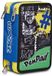 Seven Etui voor basisschool met 3 vakken, penpad OLYMPIAN BLUE, blauw