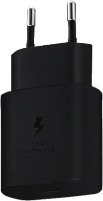 Samsung EP-TA800N 25W USB-C Fast Charging Adapter - Black