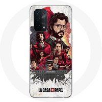 Oppo Etui voor Oppo A74 La Casa De Papel kunst poster Maniacase