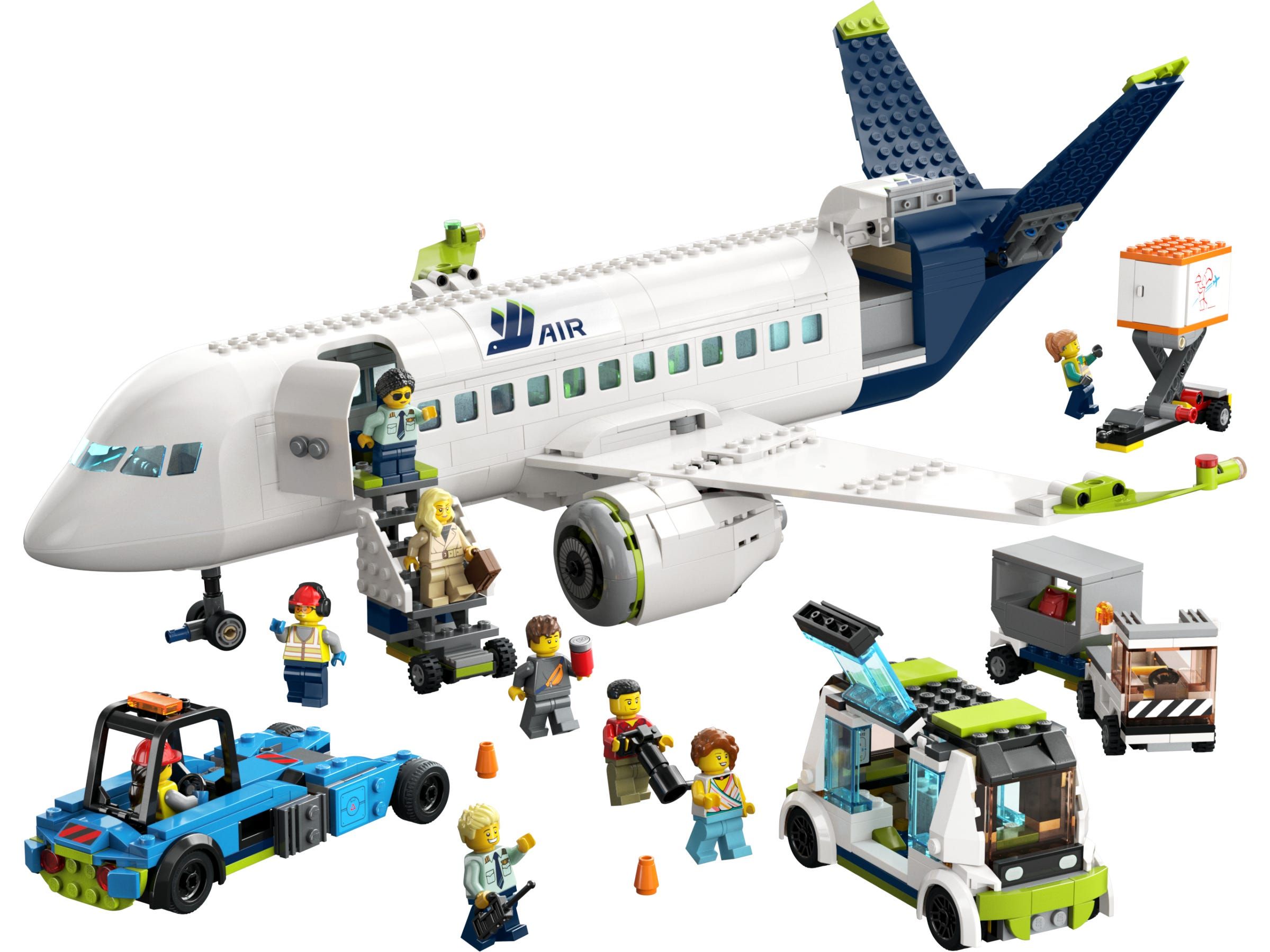 LEGO City Passagiersvliegtuig Vliegtuig Speelgoed Set - 60367