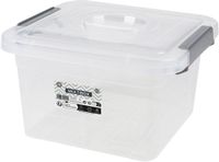 Urban Living Opberg box - 6 liter - Grijs - Kunststof