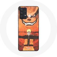 Maniacase Hoesje voor Samsung Galaxy A32 5G Kurama Naruto Manga Poster