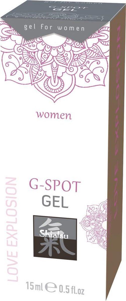 Shiatsu Stimulerende G-Spot Gel - 4042342005219
