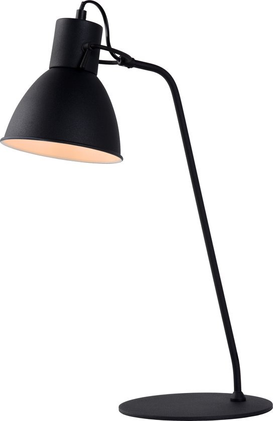 Lucide - shadi bureaulamp - zwart