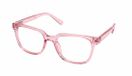 Vista Bonita Leesbril Cubo met blauw licht filter - Salinas Pink - +1.00