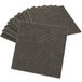 Adsamm 10 x viltglijders, 100 x 100 mm, bruin, hoekig, 3,5 mm hoogte, zelfklevende glijders van de beste kwaliteit