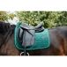 Kentucky Horsewear Kentucky Velvet zadeldoek - zadeldekje - jumping - donkergroen