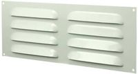 Europlast Metalen rechthoekige sleuf rooster 260x105 wit - MR26105