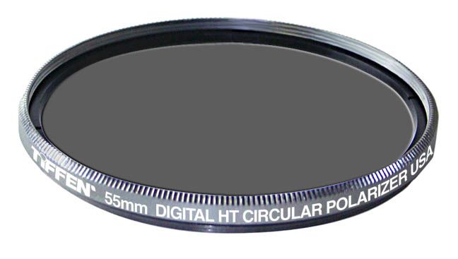 Tiffen 55HTCP - 55mm Circular Polarising Camera Lens Filter