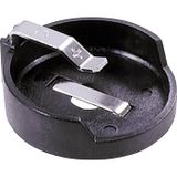 MPD BH1000G Porte-pile bouton 1x CR2477 Horizontal, Montage traversant THT (l x l x h) 30 x 28 x 18 mm