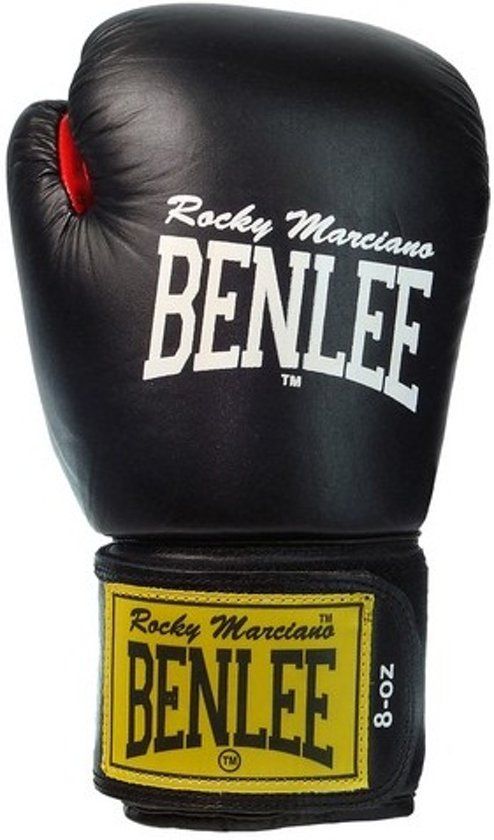 Benlee Fighter Bokshandschoen Leder 10 oz - Zwart