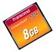 Transcend Carte Compact Flash 8 Go - 133x - TS8GCF133