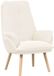 vidaXL Fauteuil Crème 69 x 74 x 93 cm Sherpa Stof