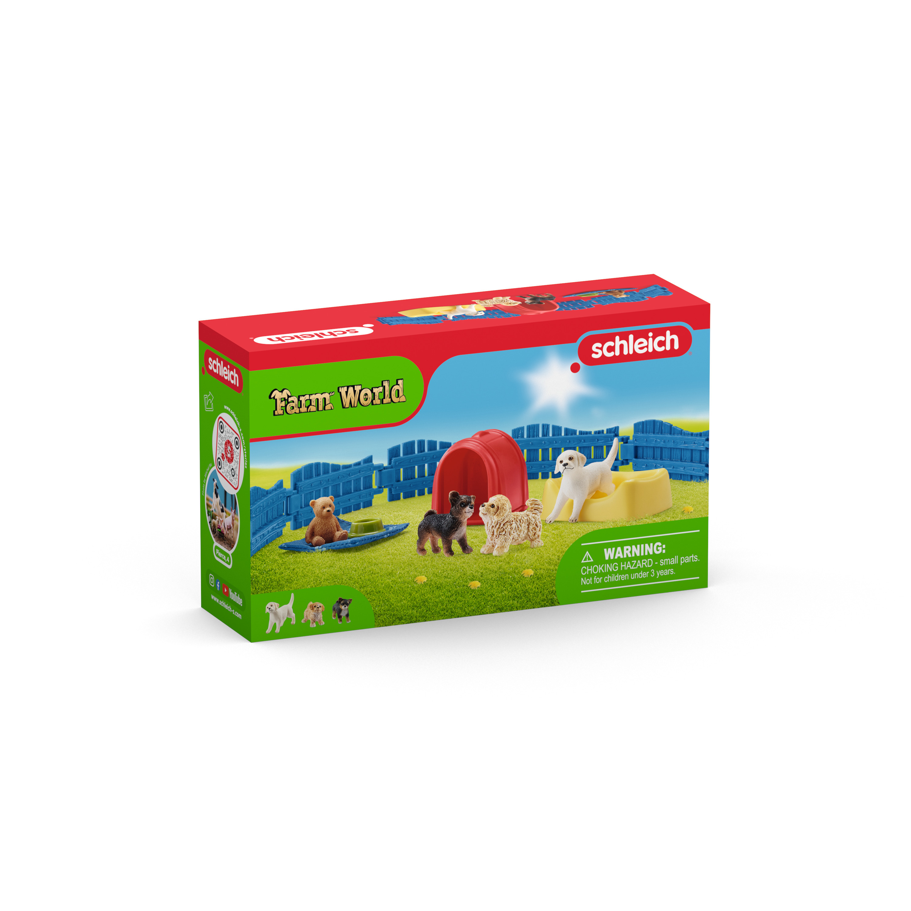 Schleich FARM WORLD Puppy huis 42480