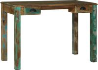 vidaXL Schrijfbureau Bruin 112 x 55 x 76 cm Massief Gerecycled Hout