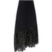 Guess Jupe midi évasée à œillets femme Sharon