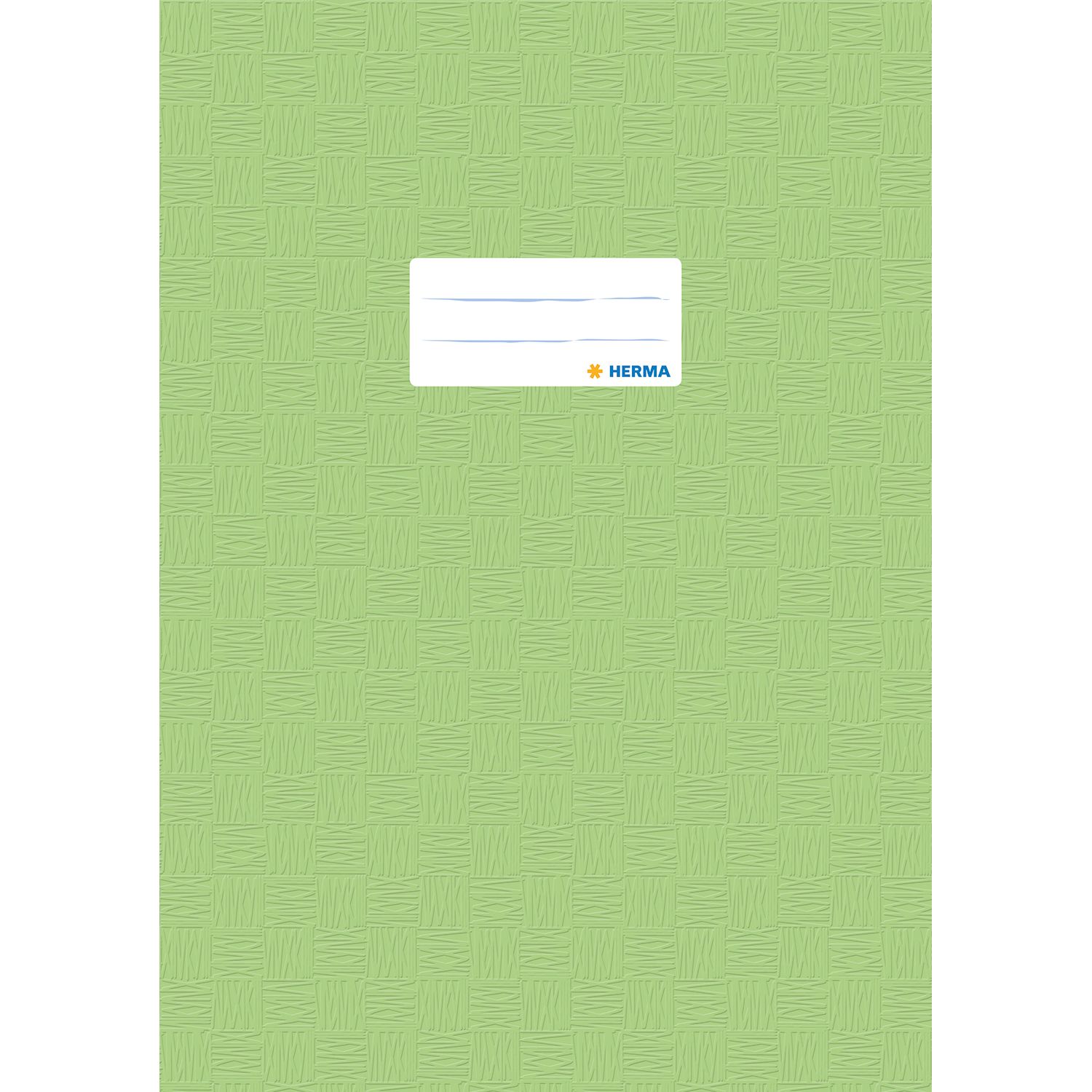 175 Exercise book cover PP A4 light green opaque - 7455