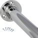 Gedotec POLE tube de penderie acier chromé rond Ø 25 mm, 1000 mm
