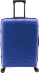 Gladiator Flow Middelgrote Koffer - 68 cm - 70/80 liter - Expandable - Kobaltblauw