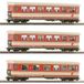 Roco 6240004 H0e set van 3 personenrijtuigen van de ÖBB