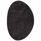 vidaXL Tapijt HUARTE Zwart 140 x 200 cm Polyester