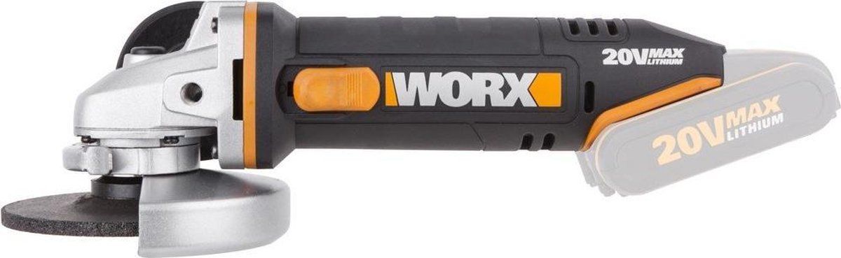 Worx WX800.9 MAX Haakse slijper 20V Bare Tool