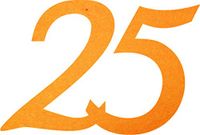 Petra's knutsel-News strooidecoratie, Fliz, geel 18 x 12 x 3 cm, 25 stuks