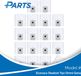 Ecovacs Deebot T50 Omni Gen2 Sacs à poussière (18 Pièces, alternative Plus.Parts® pour DDB030041)