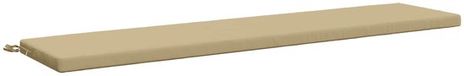 vidaXL Bankkussen SOEST 100% Polyester Beige 170 x 40 x 5 cm