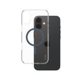 PanzerGlass CARE™ by ® Urban Combat Case Transparent w. Blue MagSafe iPhone 16 Plus