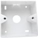 LogiLink Professional NP0223 Opbouwbehuizing (opbouwframe) voor inbouwdozen, maakt van inbouwdozen een opbouwversie