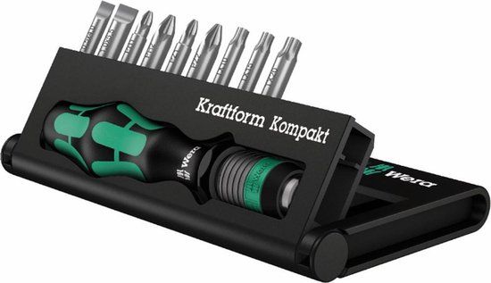 Wera Bit Set Kraftform Kompakt 10 - 131 mm - 133 g