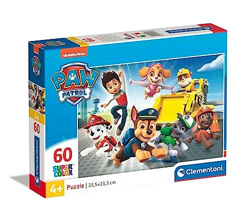 Clementoni Paw Patrol Kinderpuzzel - 60 Stukjes - 5-7 Jaar