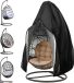 Housse de chaise suspendue sans marque - imperméable et durable - 1 pièce - noir - 210D Oxford